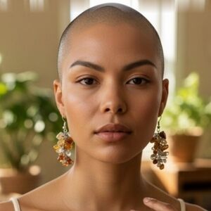 NWOT! Carnelian Cascading Cluster Earrings!